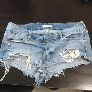 Abercrombie and Fitch short shorts